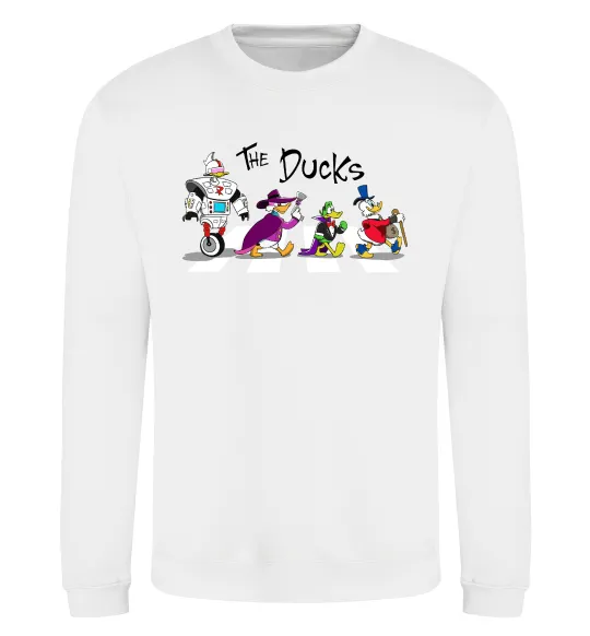 Свитшот The Ducks Белый фото