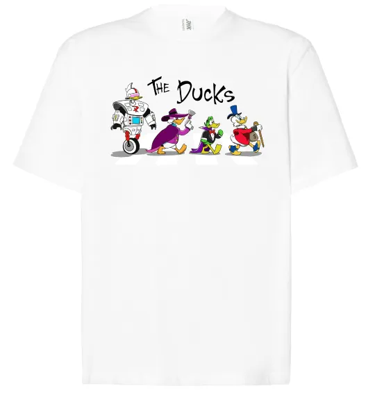 Футболка Оверсайз The Ducks Белый фото