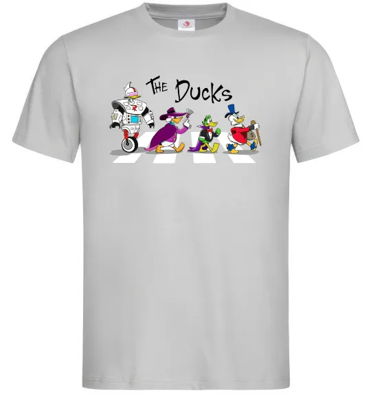 Мужская футболка The Ducks Серый фото