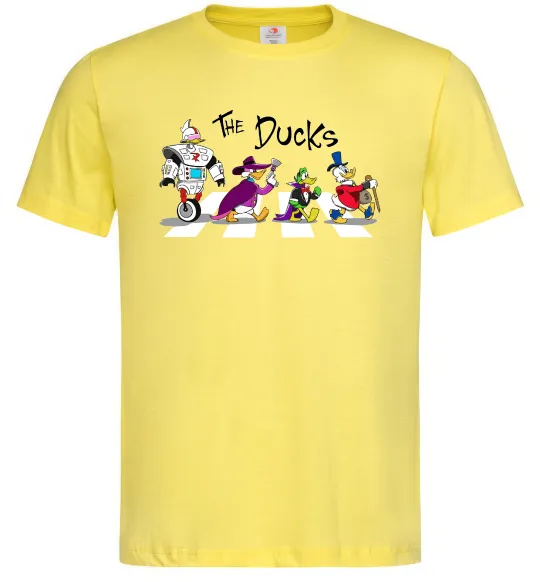 Мужская футболка The Ducks Лимонный фото