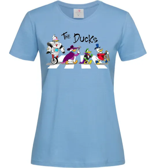Женская футболка The Ducks Голубой фото
