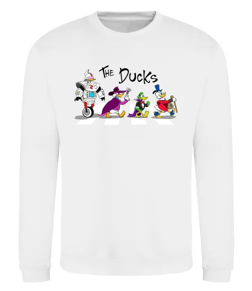 Свитшот The Ducks Белый фото