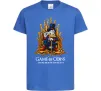 Детская футболка Game of coins Ярко-синий фото