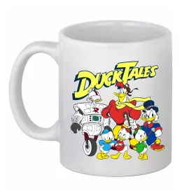 Чашка керамическая Duck Tales Woo-oo Белый фото