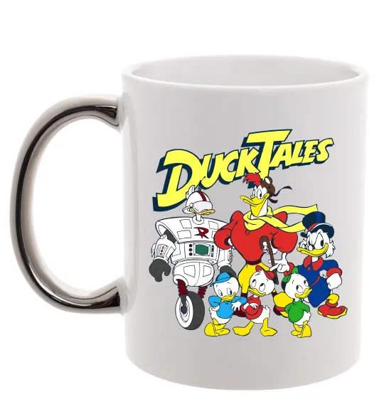 Чашка с цветной ручкой Качині історії персонажі Серебро фото