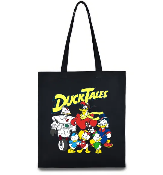 Эко-сумка Качині історії персонажі Черный фото