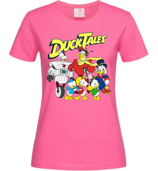 Женская футболка Качині історії персонажі Ярко-розовый фото