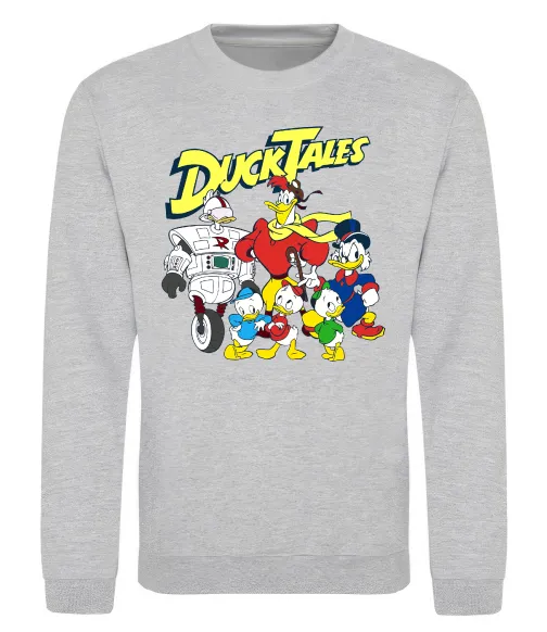 Свитшот Качині історії персонажі Серый меланж фото