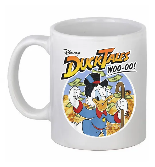 Чашка керамическая Duck Tales Woo-oo Белый фото