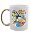 Чашка с цветной ручкой Duck Tales Woo-oo Золото фото
