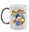 Чашка с цветной ручкой Duck Tales Woo-oo Серебро фото