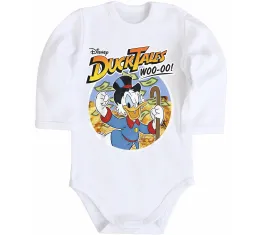 Детский боди Duck Tales Woo-oo Белый фото