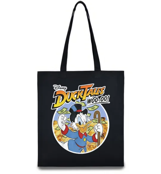 Эко-сумка Duck Tales Woo-oo Черный фото