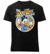 Мужская премиум футболка Duck Tales Woo-oo Черный фото