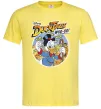 Мужская футболка Duck Tales Woo-oo Лимонный фото