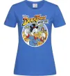 Женская футболка Duck Tales Woo-oo Ярко-синий фото