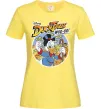 Женская футболка Duck Tales Woo-oo Лимонный фото
