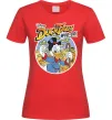 Женская футболка Duck Tales Woo-oo Красный фото