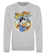 Свитшот Duck Tales Woo-oo Серый меланж фото