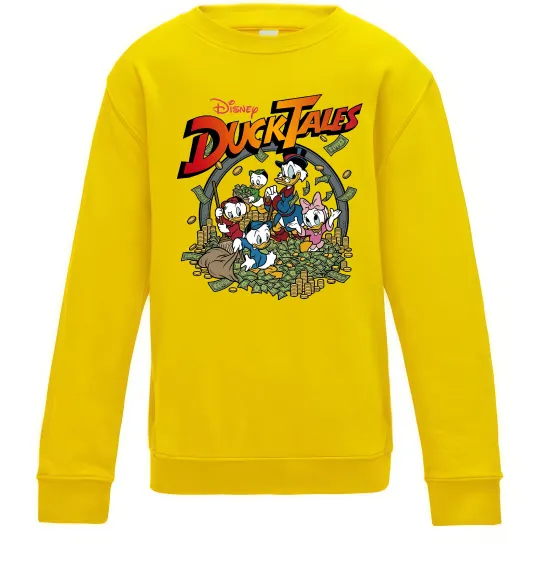 Детский Свитшот Качині Історії постер Солнечно желтый фото