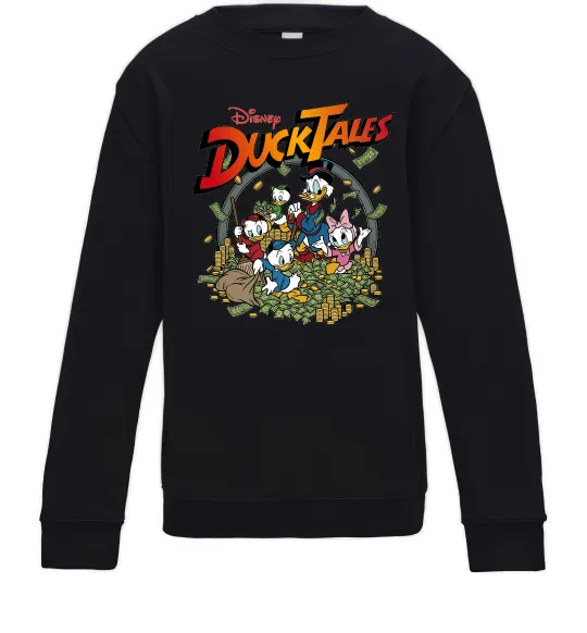 Детский Свитшот Качині Історії постер Черный фото