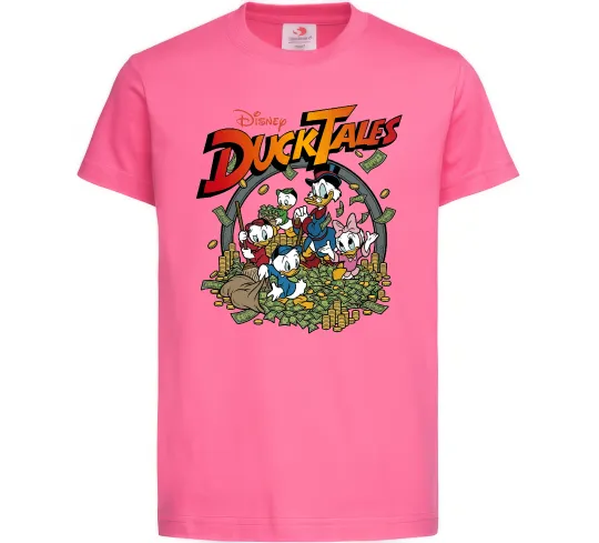 Детская футболка Качині Історії постер Ярко-розовый фото