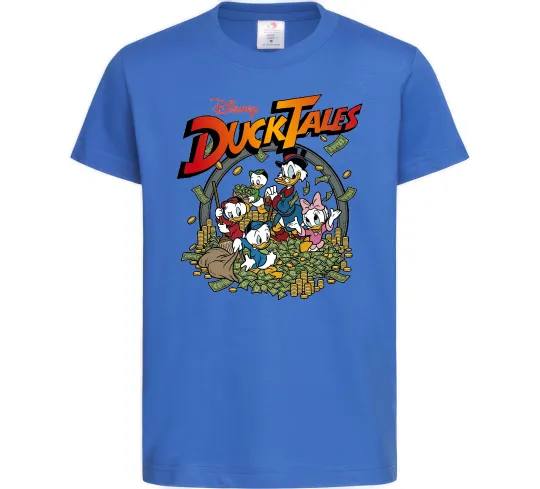 Детская футболка Качині Історії постер Ярко-синий фото