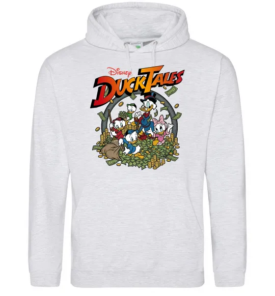 Женская толстовка (худи) Качині Історії постер Серый меланж фото