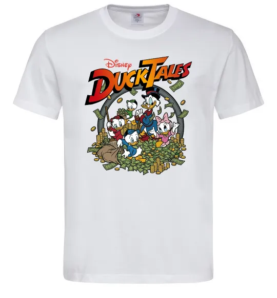 Мужская футболка Качині Історії постер Белый фото