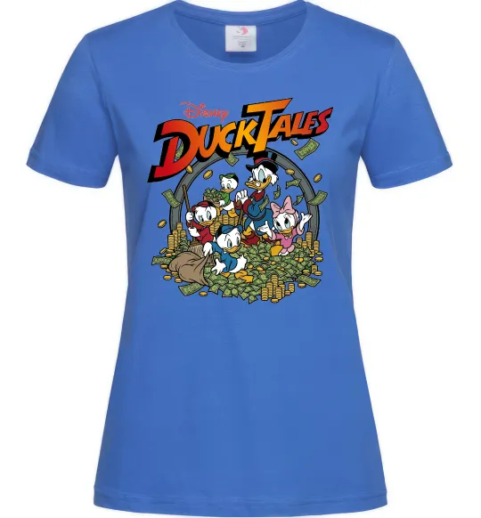 Женская футболка Качині Історії постер Ярко-синий фото