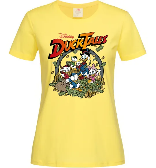 Женская футболка Качині Історії постер Лимонный фото