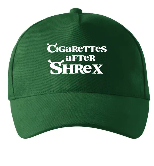 Кепка Cigarettes after Shrex Темно-зелений фото