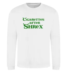 Світшот Cigarettes after Shrex Білий фото