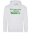 Мужская толстовка (худи) Cigarettes after Shrex Серый меланж фото