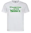 Мужская футболка Cigarettes after Shrex Белый фото
