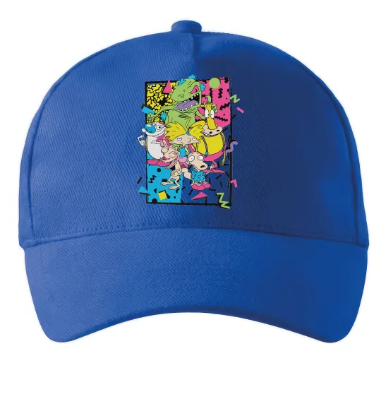 Кепка Rerto cartoons Ярко-синий фото