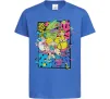 Детская футболка Rerto cartoons Ярко-синий фото