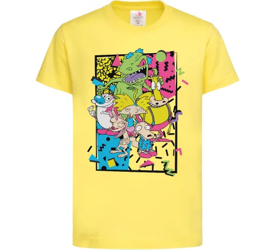 Детская футболка Rerto cartoons Лимонный фото