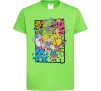 Детская футболка Rerto cartoons Лаймовый фото