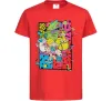 Детская футболка Rerto cartoons Красный фото