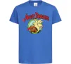 Детская футболка Злюки бобри лого Ярко-синий фото