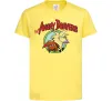 Детская футболка Злюки бобри лого Лимонный фото