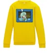 Детский Свитшот Сквідвард у віконці Солнечно желтый фото