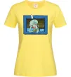 Женская футболка Сквідвард у віконці Лимонный фото