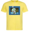 Мужская футболка Сквідвард у віконці Лимонный фото