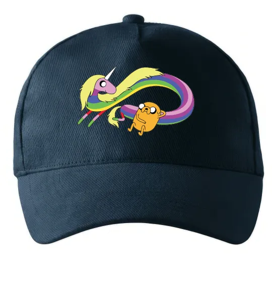 Кепка Джейк та Леді Час Пригод Темно-синий фото