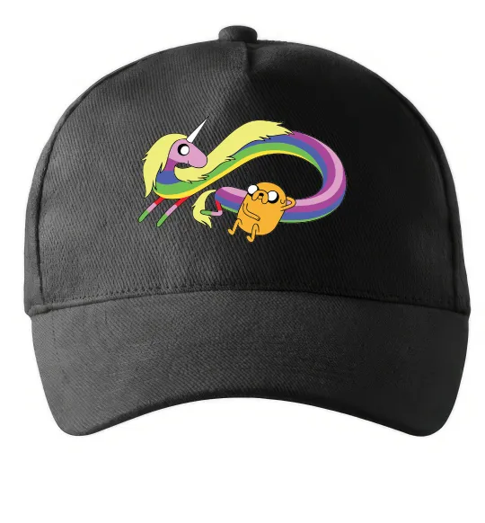 Кепка Джейк та Леді Час Пригод Черный фото