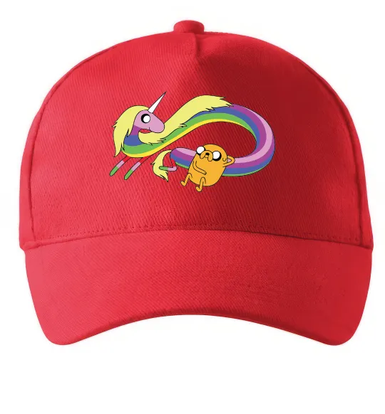 Кепка Джейк та Леді Час Пригод Красный фото