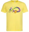 Мужская футболка Джейк та Леді Час Пригод Лимонный фото
