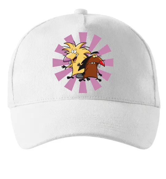 Кепка Angry Beavers Білий фото